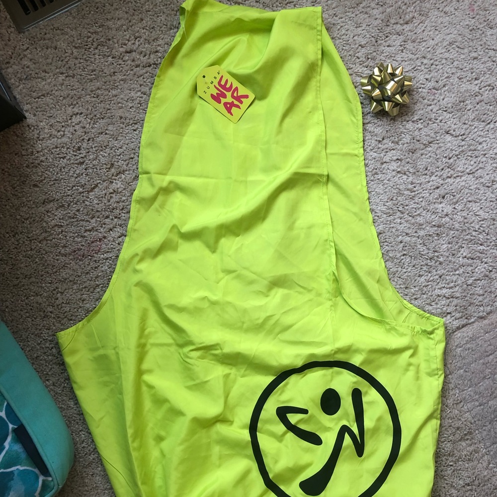 Neon green Zumba Crossbody/ Hobo Bag